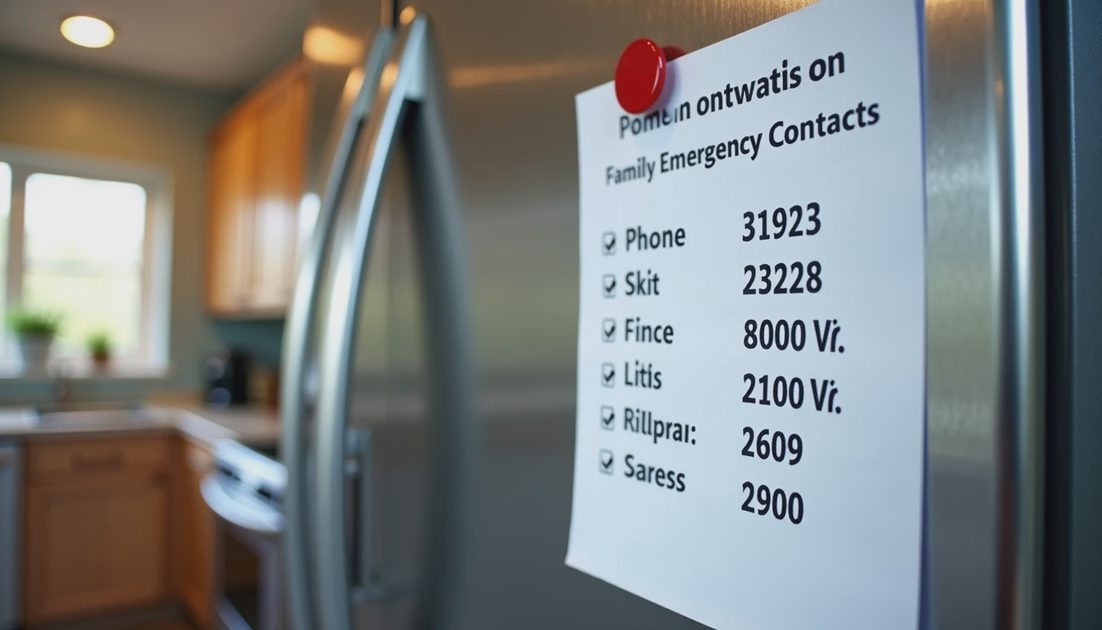Setting Up a Family Emergency Sheet Without Writing Down Everyone’s Passwords