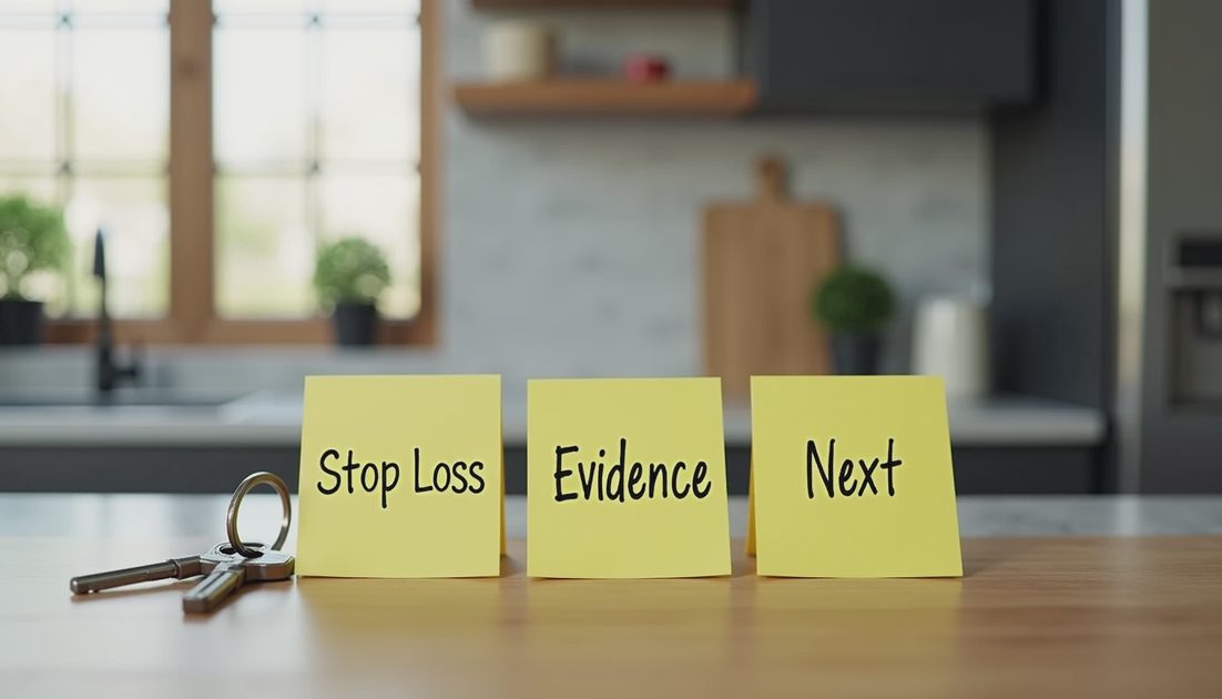 The Dan Reeves Rule: Stop the Damage, Save the Proof, Take the Next Step
